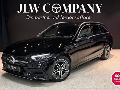 Begagnad Mercedes C300e AMG 313 HK (230 kW) 2022 Svart metallic Kombi