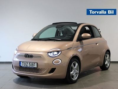 begagnad Fiat 500e BEV Icon 3D Cabrio + Vinterhjul