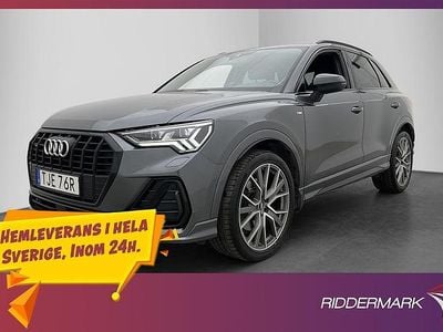 Grå Begagnad 2019 Audi Q3 S-Line SUV | 379 800 kr (Marknadspris)