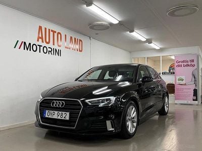 Begagnad Audi A3 Sportback Comfort 116 HK (85 kW) 2016 Svart Halvkombi