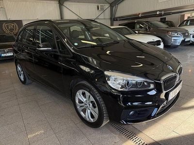 Begagnad BMW 218 Active Tourer Advantage 136 HK (100 kW) 2015 Svart Minibuss