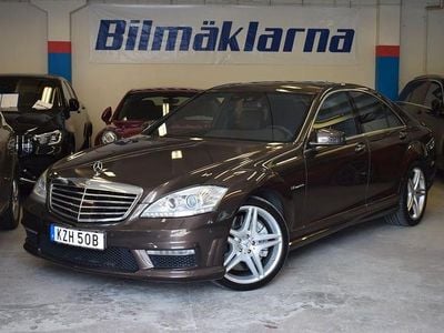 Begagnad Mercedes S63 AMG AMG 544 HK (400 kW) 2011 Brun Sedan