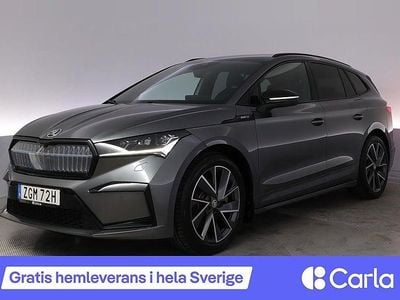 Grå Begagnad 2022 Skoda Enyaq iV SportLine SUV | 377 990 kr (Lite dyr)