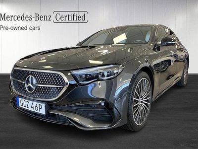 Begagnad Mercedes E300 AMG line 313 HK (230 kW) 2024 Grå Sedan