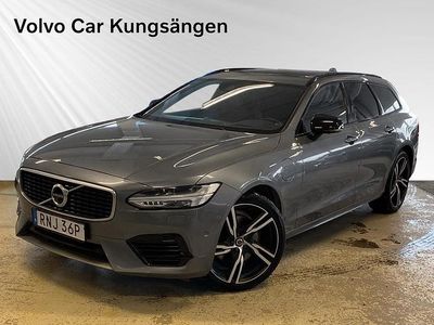 Grå Begagnad 2020 Volvo V90 R-Design Kombi | 319 900 kr (Marknadspris)
