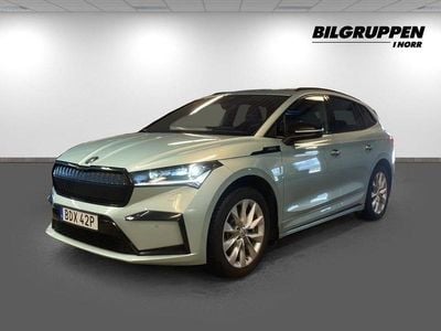 Begagnad Skoda Enyaq iV SportLine 194 kW (265 HK) 2022 Silver SUV