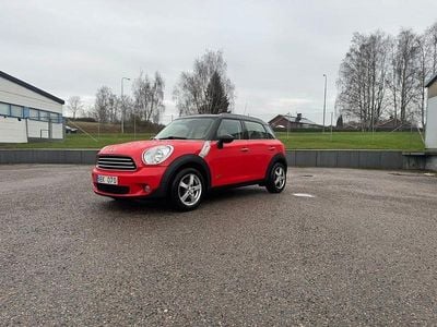 Begagnad Mini Cooper D Countryman Pepper 112 HK (82 kW) 2012 Röd SUV