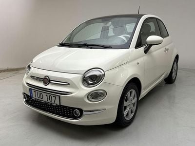 Vit Begagnad 2017 Fiat 500 Lounge | 69 000 kr (Marknadspris)