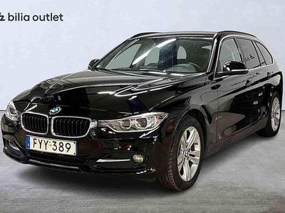 Svart Begagnad 2015 BMW 320 Kombi | 174 900 kr (Marknadspris)