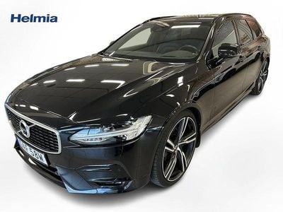 Svart Begagnad 2020 Volvo V90 R-Design Kombi | 369 900 kr (Marknadspris)