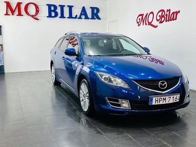 Begagnad Mazda 6 Comfort 147 HK (108 kW) 2008 Blå Kombi