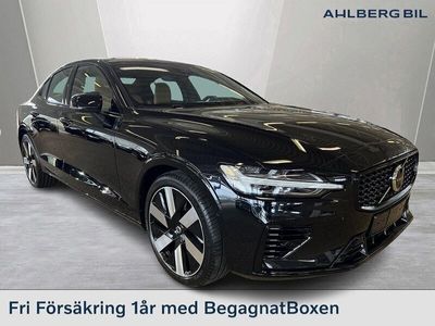 begagnad Volvo S60 Recharge T6 II Plus Dark NYBIL OMGÅENDE LEVERANS SE SPEC