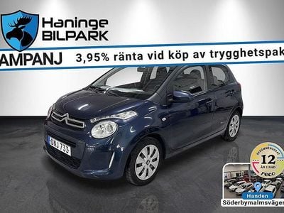 Begagnad Citroën C1 82 HK (60 kW) 2014 Blå Halvkombi