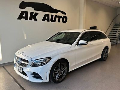 begagnad Mercedes C220 Benz T AMG 4MATIC Värmare Dragkrok 2019, Kombi