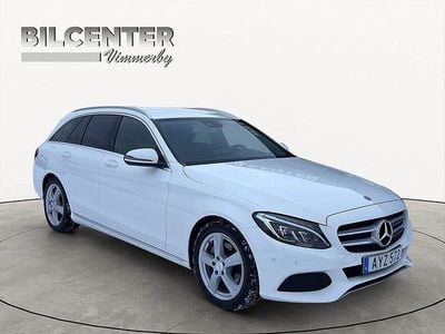 Vit Begagnad 2018 Mercedes C220 Avantgarde Kombi | 177 500 kr (Superpris)
