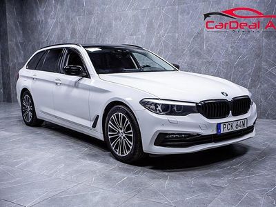 Vit Begagnad 2019 BMW 520 Sport Line Kombi | 234 800 kr (Marknadspris)