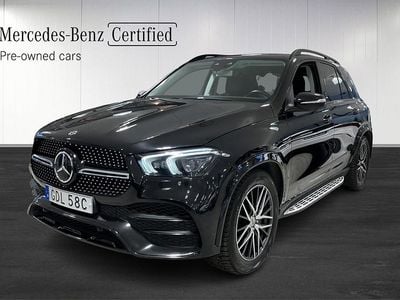 Svart Begagnad 2019 Mercedes GLE400 AMG SUV | 650 000 kr (Lite dyr)