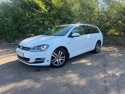 Begagnad VW Golf VII 110 HK (80 kW) 2014 Vit Kombi