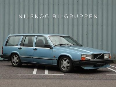Blå Begagnad 1987 Volvo 740 Kombi | 79 900 kr