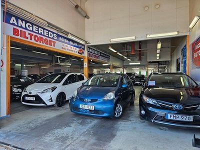 Begagnad Toyota Aygo 68 HK (50 kW) 2008 Blå Halvkombi