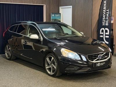 Begagnad Volvo V60 R-Design 150 HK (110 kW) 2011 Svart Kombi