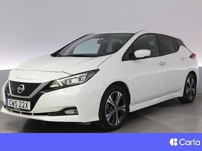 Vit Begagnad 2021 Nissan Leaf N-Connecta Halvkombi | 180 900 kr (Marknadspris)