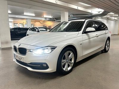 begagnad BMW 318 d Touring Steptronic Sport line Euro 6