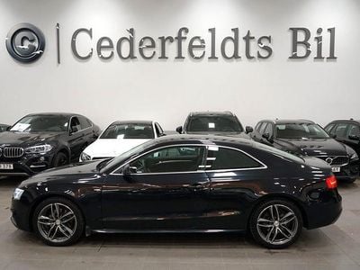 Svart Begagnad 2014 Audi A5 S-Line Sportkupé | 159 900 kr (Marknadspris)