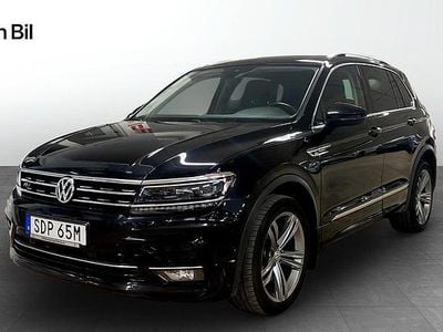 Begagnad VW Tiguan R-line 190 HK (139 kW) 2019 Svart SUV