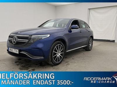 Begagnad Mercedes EQC400 AMG 300 kW (408 HK) 2020 Blå SUV