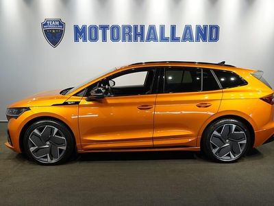 Orange Begagnad 2024 Skoda Enyaq iV RS SUV | 539 900 kr (Dyr)