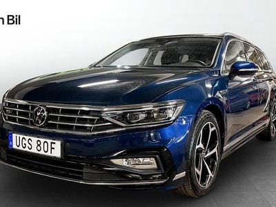 Blå Begagnad 2022 VW Passat Kombi | 349 900 kr (Dyr)
