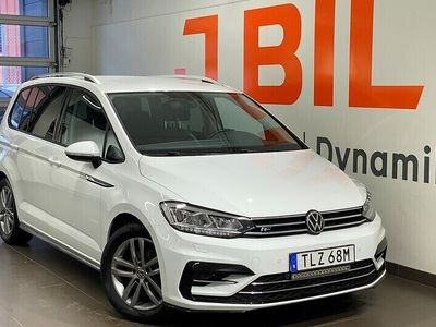 begagnad VW Touran R-Line 1.5 TSI Aut - 7-Sits. Drag 2021, SUV