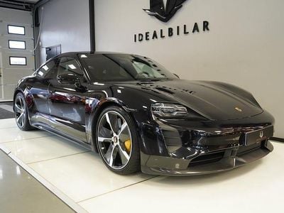 Svart Begagnad 2020 Porsche Taycan Turbo S Sedan | 1 095 000 kr