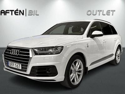 Vit Begagnad 2016 Audi Q7 S-Line SUV | 379 800 kr (Marknadspris)
