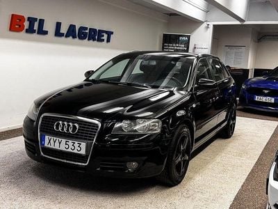 Begagnad Audi A3 Sportback Comfort 102 HK (75 kW) 2006 Svart Halvkombi
