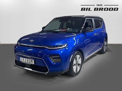 Blå Begagnad 2019 Kia Soul EV Advance SUV | 209 800 kr (Marknadspris)