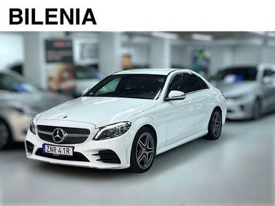 Begagnad Mercedes C220 AMG 194 HK (142 kW) 2018 Vit Sedan
