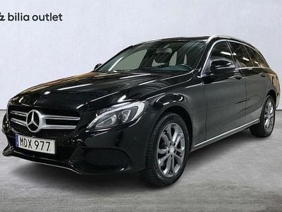 Svart Begagnad 2015 Mercedes C220 Avantgarde Kombi | 149 900 kr (Marknadspris)