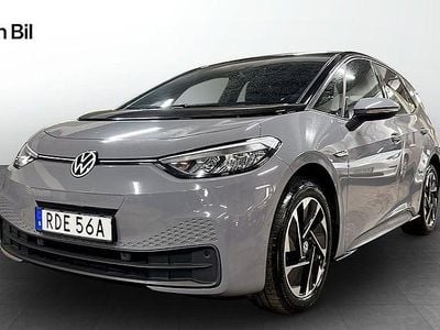 Begagnad VW ID.3 Pro Performance 150 kW (204 HK) 2022 Grå Halvkombi