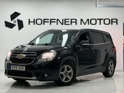 Svart Begagnad 2013 Chevrolet Orlando Minibuss | 49 000 kr (Marknadspris)