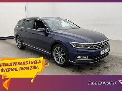 Blå Begagnad 2018 VW Passat R-line Kombi | 219 800 kr (Lite dyr)