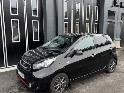 Svart Begagnad 2015 Kia Picanto Halvkombi | 69 900 kr (Marknadspris)
