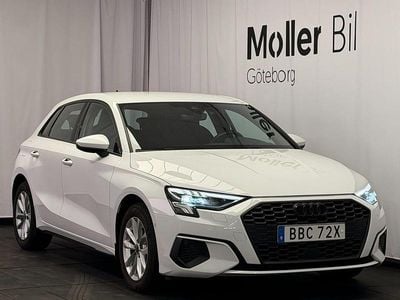Begagnad Audi A3 Proline 150 HK (110 kW) 2022 Ibisvit Sedan