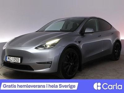 Grå Begagnad 2023 Tesla Model Y Long Range AWD SUV | 454 990 kr (Lite dyr)