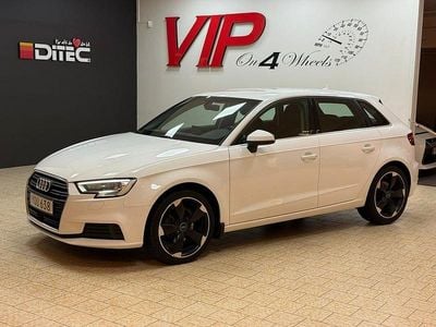 Begagnad Audi A3 Proline 150 HK (110 kW) 2018 Vit Sedan