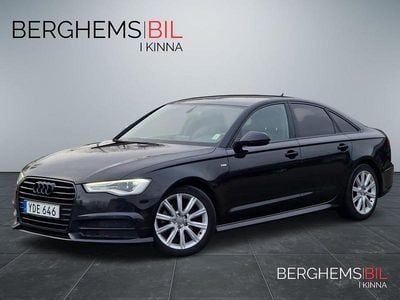 Svart Begagnad 2016 Audi A6 S-Line Sedan | 164 900 kr (Bra pris)