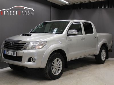 begagnad Toyota HiLux Dubbelhytt 3.0 D-4D 4x4 Drag, Värmare