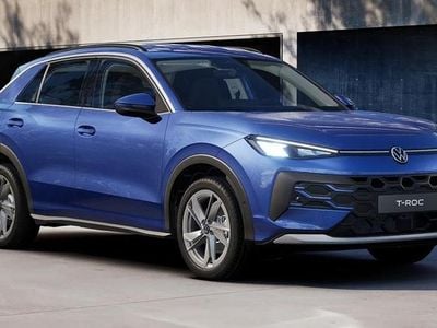 Blå Ny 2026 VW T-Roc SUV | 459 000 kr (Dyr)
