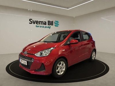 Begagnad Hyundai i10 Comfort 67 HK (49 kW) 2018 Röd Halvkombi